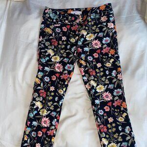 LOFT Floral Pants | Size 0 | Excellent Condition